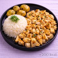 Izgara Tavuk Göğüs Menü