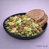 Yumurtalı Avokado Salatası