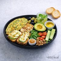 Zengin Fit Kahvaltı Tabağı